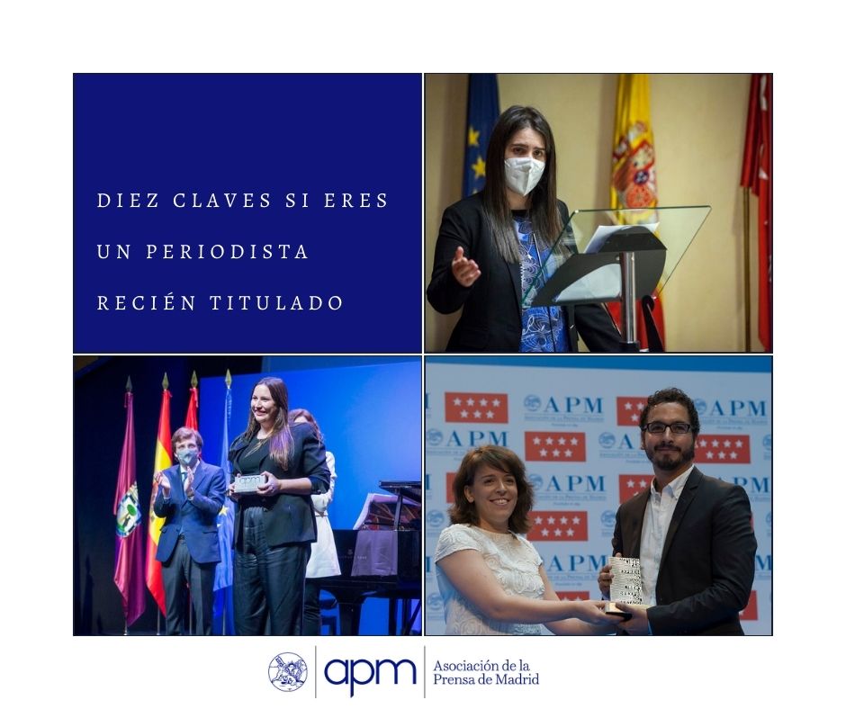 📹¿Acabas de finalizar la carrera de Periodismo o Comunicación Audiovisual? ¿Estás buscando prácticas para el verano o máster? cutt.ly/3woyeiRh

👉Lee los diez consejos de los periodistas Mar Cabra, Francisco Carrión, Lucía Franco y Marta Corbal a recién titulados