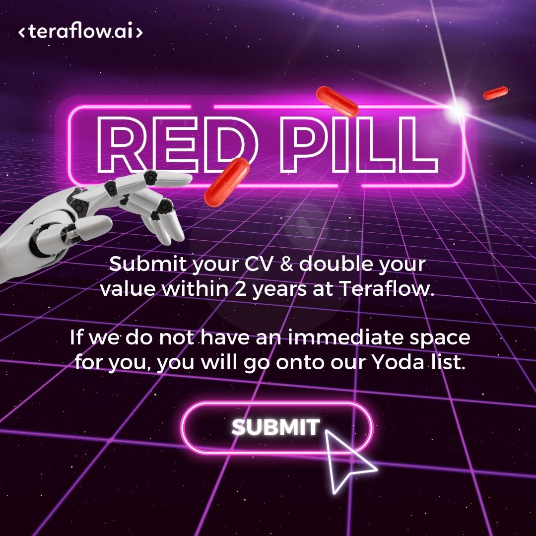 teraflow_ai's tweet image. Calling all data engineering visionaries!

The Red Pill offers you a chance to be part of cutting-edge projects, shape the future of AI, and become a true industry leader.

Step up and choose greatness! bit.ly/43jIqdT

#DataVisionary #DataEngineer #Recruitment #AI
