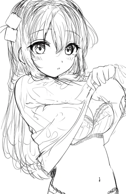 ラフです☺️ 