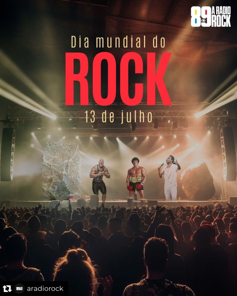 Repost from @aradiorock
•
A 89 FM toca o rock em todos os seus estilos e versões! Celebre com a gente este #DiaMundialDoRock e #VivaORock 🤘🎹🤘🎸🤘🎷🤘