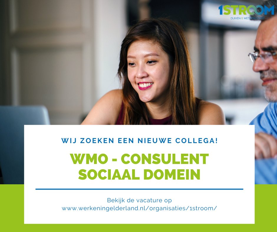 GemeenteDuiven's tweet photo. #vacature | WMO-consulent
Ben jij op zoek naar afwisselend werk waar geen dag hetzelfde is, met enthousiaste collega’s in een informele werksfeer. Kom dan ons team versterken!

Enthousiast geworden? Stuur een sollicitatiebrief! Meer info: https://t.co/iFodHcwUhx
#netwerken  #WMO https://t.co/yKDjYtTwek