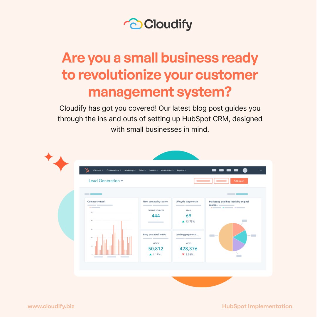 Cloudify_biz's tweet image. Let HubSpot CRM become your ultimate tool for driving growth and customer satisfaction.
Read the blog: hubs.ly/Q01X6HP10

#Cloudify #CRM #HubSpot #SMB