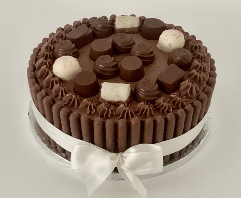Poppy's Cupcakes on Twitter "A moist chocolate fudge cake layered with a chocolate mousse style