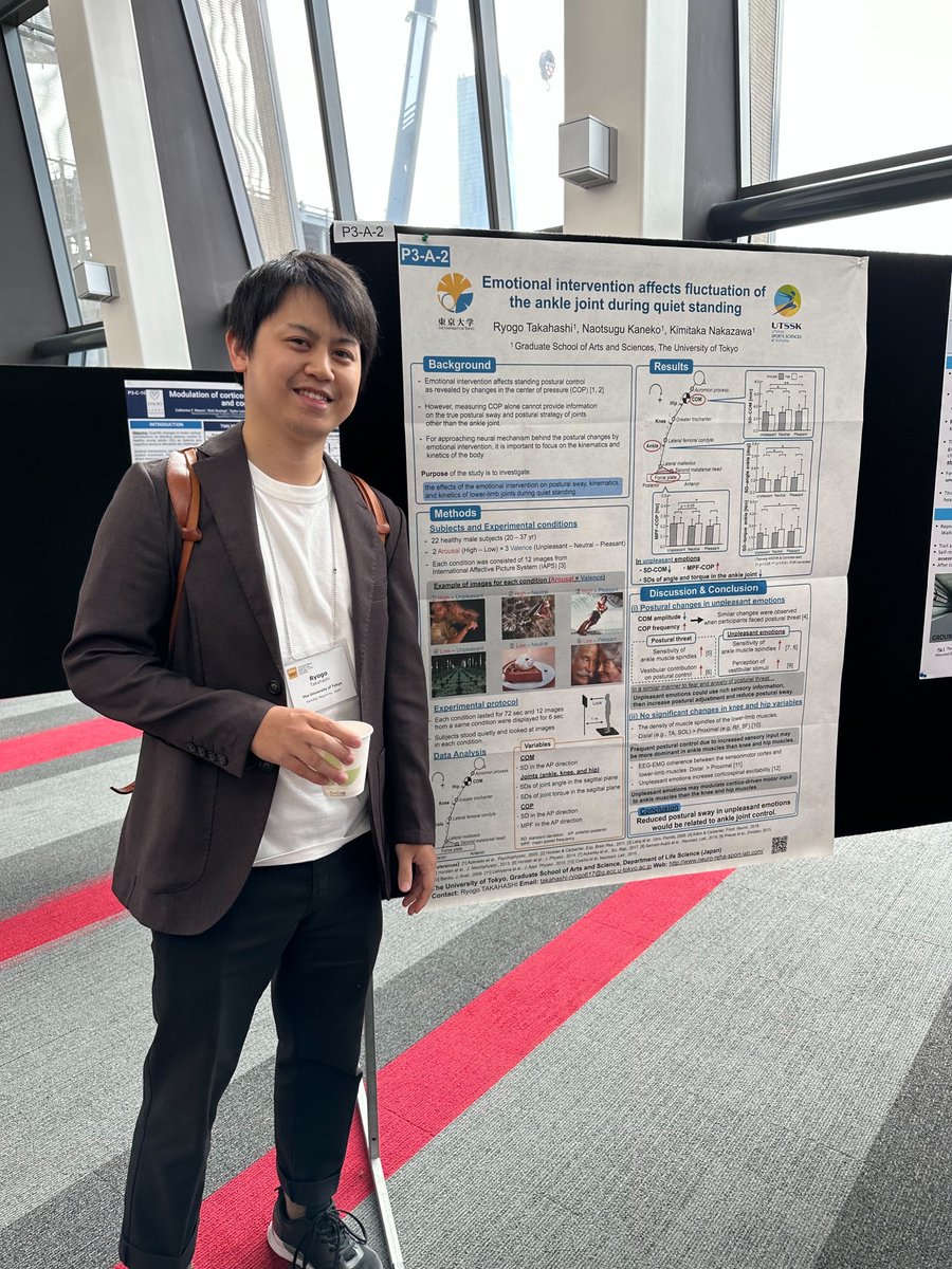 NakazawaLab's tweet photo. 7/9~13にInternational Society of Posture and Gait Research (@ISPGR )の学術集会がブリスベン(オーストラリア)にて行われました。
中澤研究室からは助教の金子先生、D1の高橋さんが参加し、ポスター発表を行いました。
#ISPGR2023 #ISPGR https://t.co/4DN1TW1834
