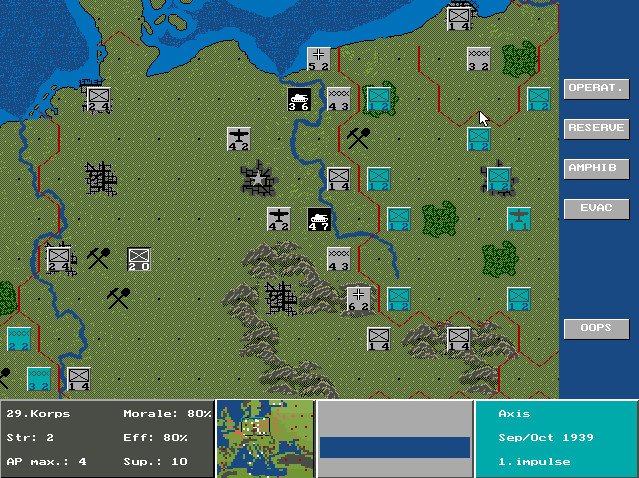 LudoVeritas's tweet photo. A mi por COS me sale "Clash of Steel", un juego de PC a nivel estratégico sobre la #SegundaGuerraMundial. Editado por #StrategicSimulations en el año 1993, que yo empecé a jugar en 1995.
https://t.co/TvbcI9nZng
#videojuegos
#videogames
#PCGaming
#RetroGaming
#AbandonWare https://t.co/OPUhGVPeWN