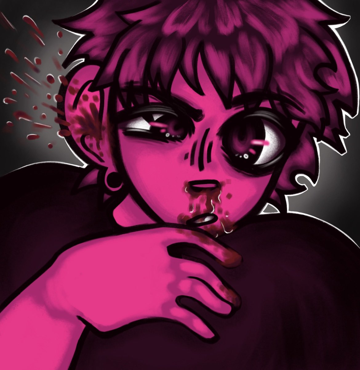 zingyghost's tweet image. did a color palette challenge with my bestie✨ really happy with how it ended up