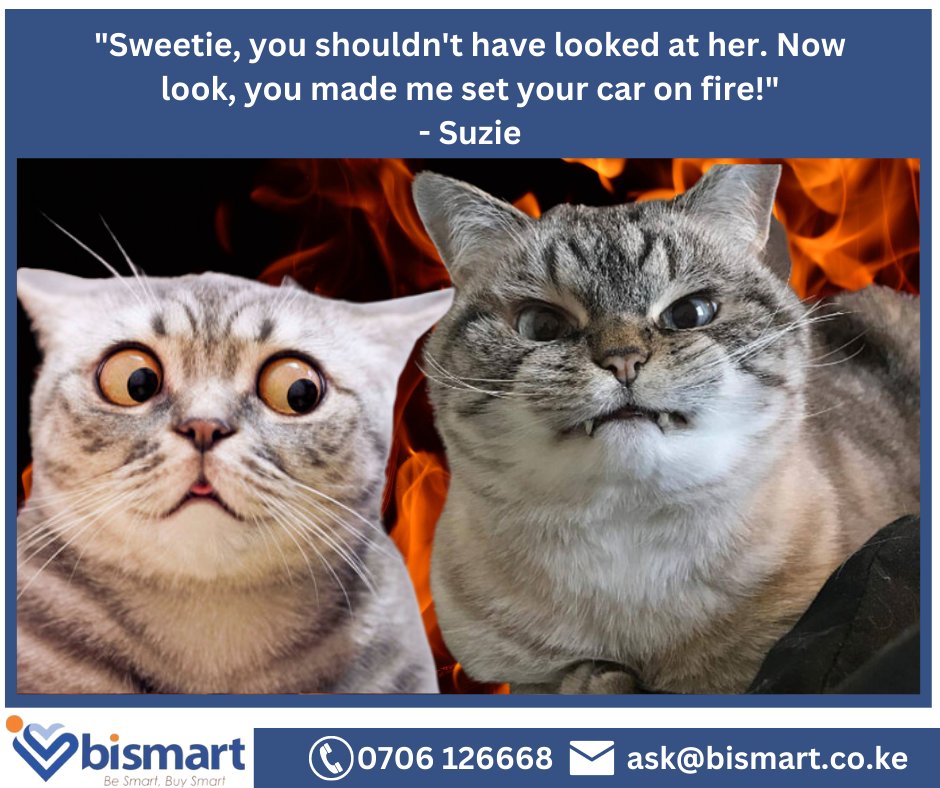 Love is blind, but marriage is a real eye-opener.

Bismart Insurance helps you compare products, prices, benefits, and exclusions before you sign on the dotted line. Don’t say we never told you!

Visit us at bismart.co.ke

Raila  #Daybreak #Maandamanowednesday  Ruto