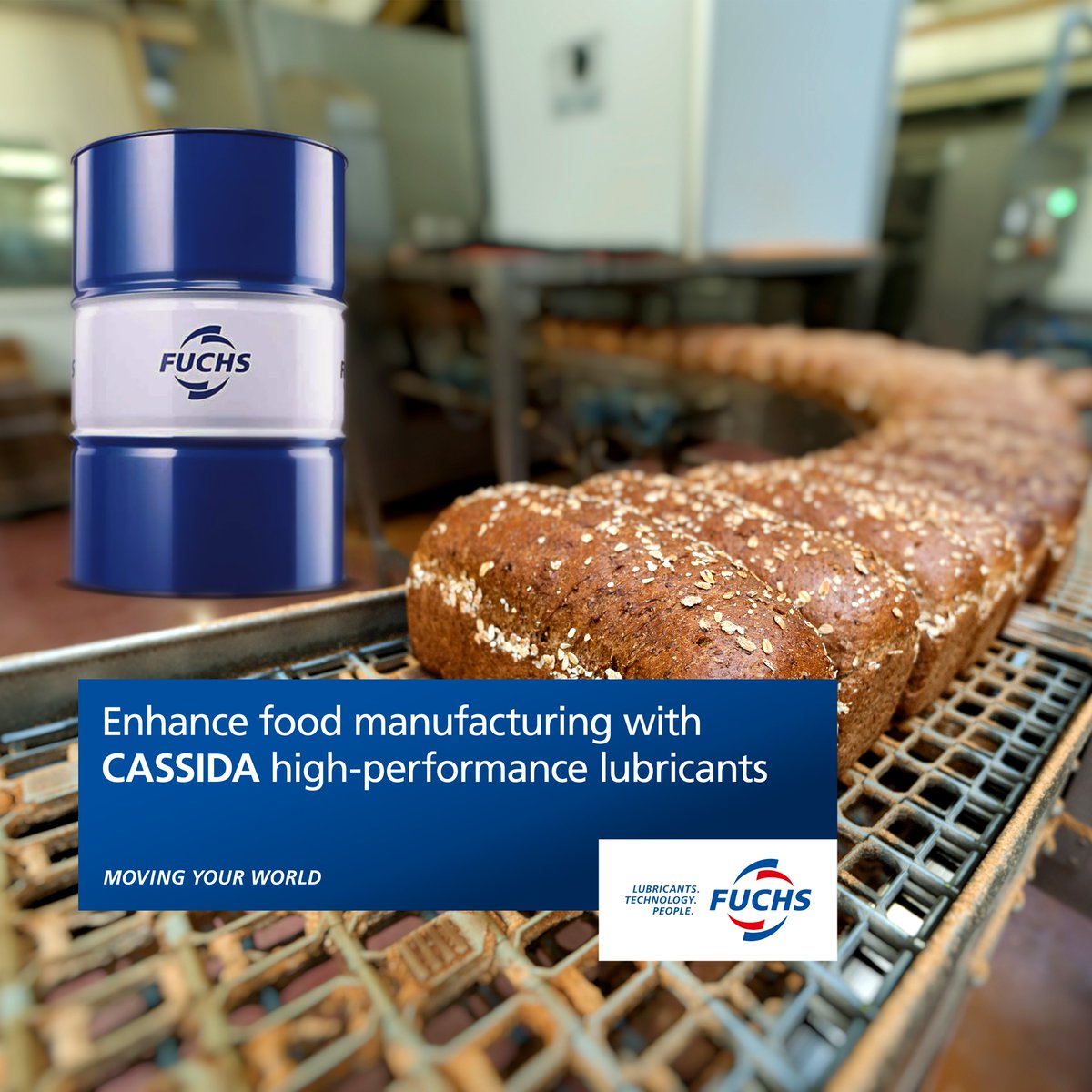 FuchsIndia's tweet photo. Discover the power of CASSIDA lubricants for the food and beverage industry. Elevate your production with FUCHS trusted lubricants.
#FUCHS #FUCHSIndia #CASSIDAlubricants #CASSIDA #FUCHSCASSIDAlubricants #FUCHSCASSIDA #MovingYourWorld #Lubricants https://t.co/hMJSOeh7ef