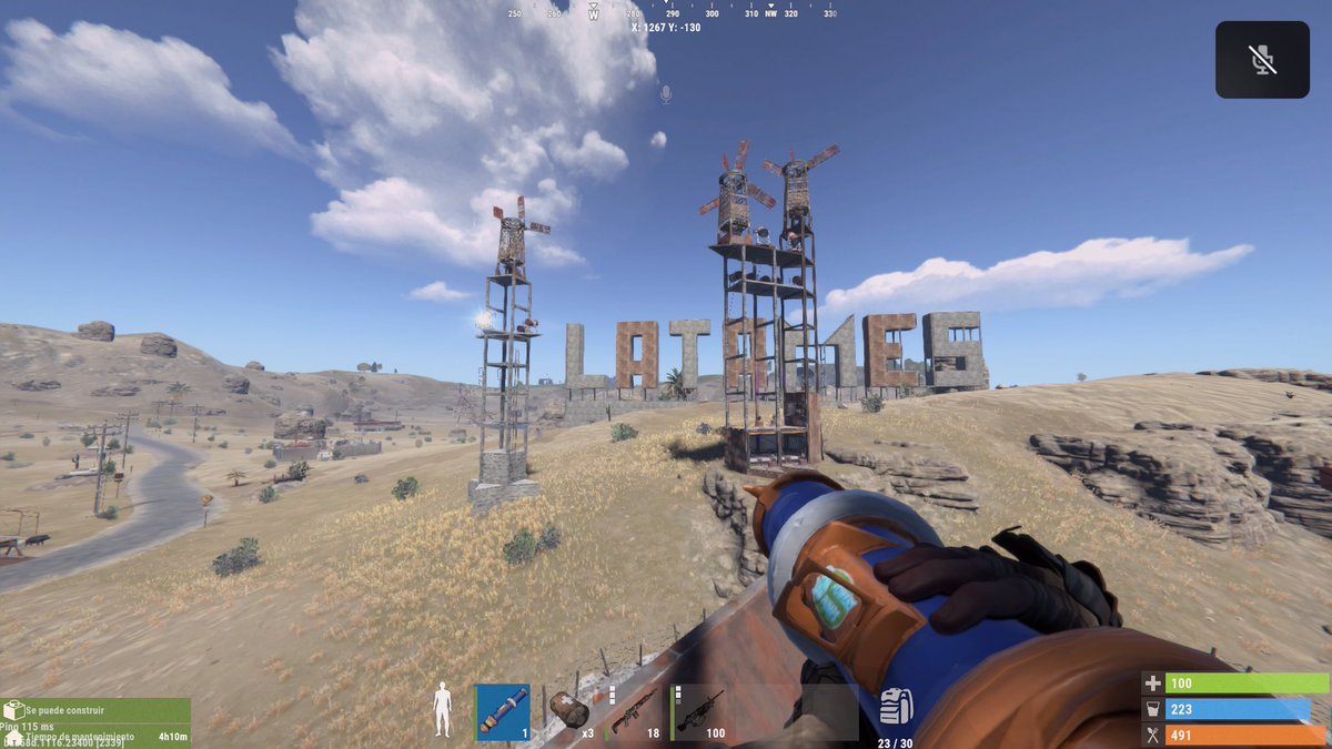 Rnico_18's tweet image. #Rust #RustConsole LATAMES 💪🏻