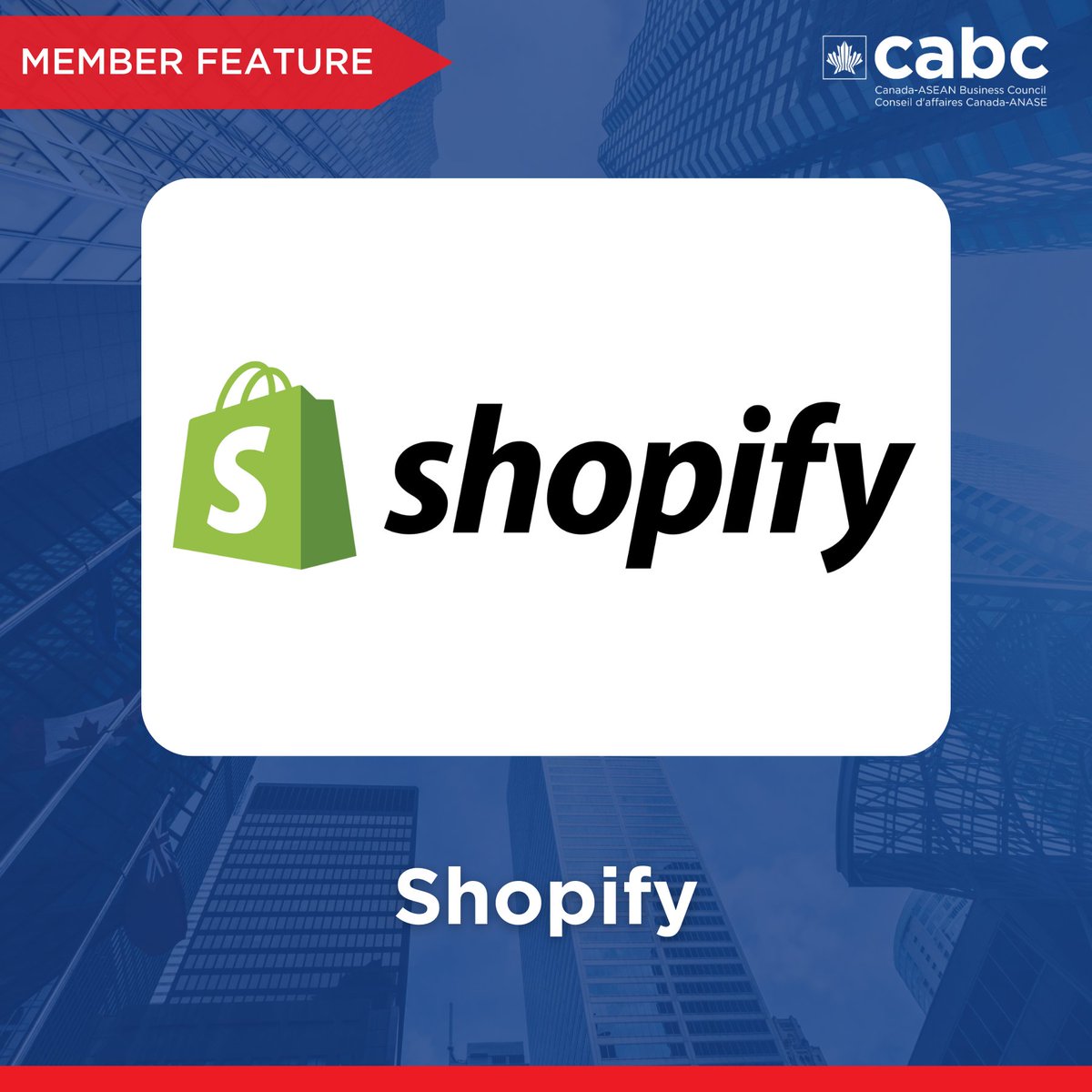 CAN_ASEAN's tweet photo. The CABC is thrilled to extend a warm welcome to @Shopify, a true leader in global commerce. 💼✨

📍 To learn more about Shopify, visit https://t.co/uuiSstl7N3

#CABCMember #Shopify https://t.co/SxwzAmX1cn
