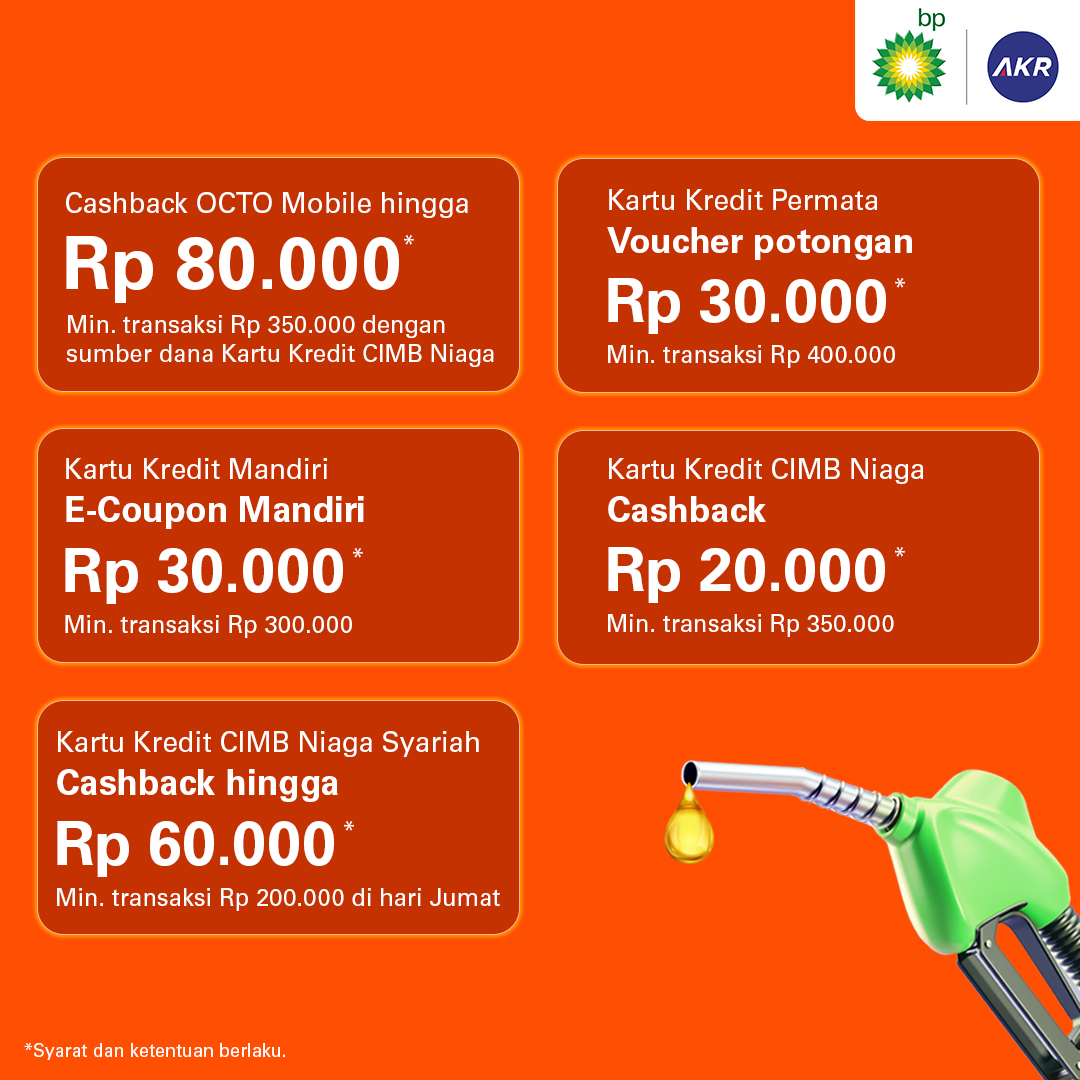 bp_Indonesia's tweet photo. Bensin bagus, harga bagus menjelang weekend ✅

#Cumadibp setiap pembelian 25 liter BP 92 bisa dapat harga spesial!

Yuk jadikan weekend Anda lebih menyenangkan dengan bensin dan promo bagus dari SPBU bp!

#Promobp #TemanPerjalanan https://t.co/hyyNZG2R81