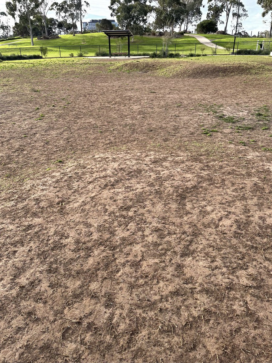 FatCowboyDog's tweet photo. @StonningtonCity just came back to your park again for the first time since my last tweet. It's in a wonderful state, you must be very proud of your achievement. How much did this crap cost? Clueless. https://t.co/ovbzJCNmeX