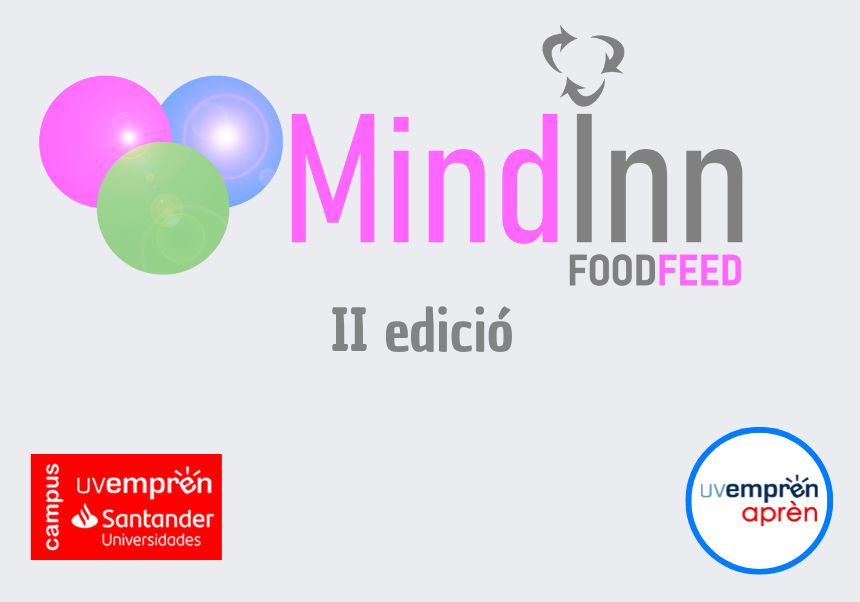 El vicerectorat d’Innovació i Transferència convoca 2️⃣0️⃣ beques <a href="/SantanderUni_ES/">Santander Universidades España</a> per a participar en el programa formatiu i optar als premis de la segona edició del #MindInnFOOD &amp; #MindInnFEED 
 uv.es/uv-empren/ca/n…