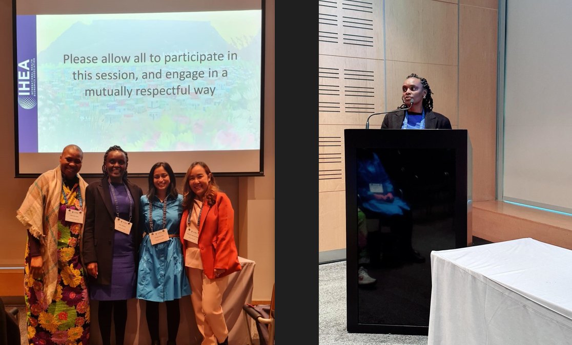 What a wonderful group session! My 2nd presentation at #IHEA2023Congress. I shared the estimates on the impact and cost-effectiveness of interventions for the prevention of overweight &amp; obesity in Kenya
<a href="/Griffith_Uni/">Griffith University</a>
<a href="/Griffith_Health/">Griffith Health</a>
<a href="/MOH_Kenya/">Ministry of Health</a>
<a href="/uonbi/">University of Nairobi</a>