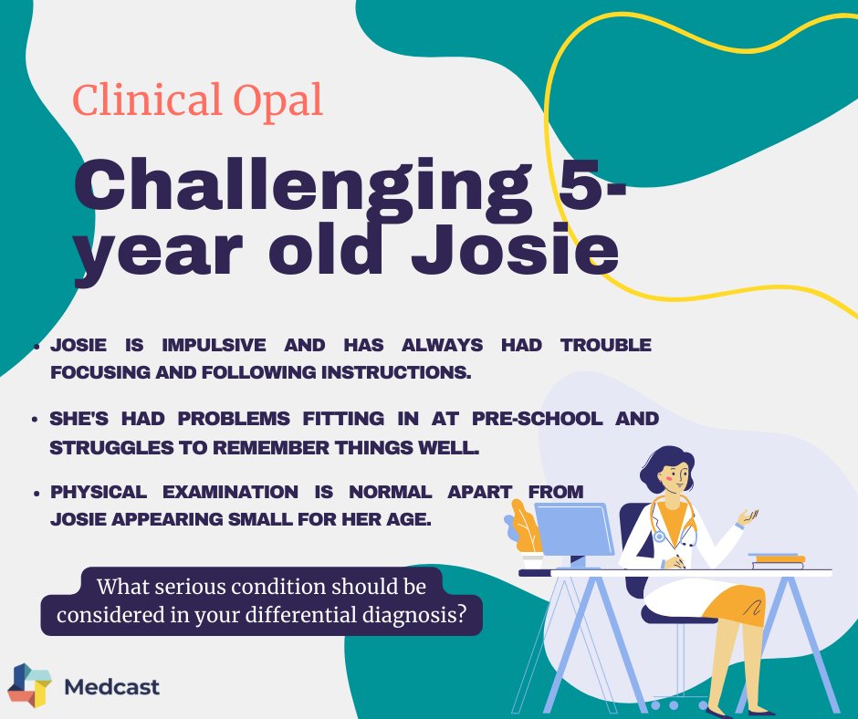 What serious condition should be considered in your differential diagnosis?

Follow the link to reveal the answer and claim 5 minutes of CPD: bit.ly/3DcLfTK

This clinical opal is proudly brought to you by FARE Australia
