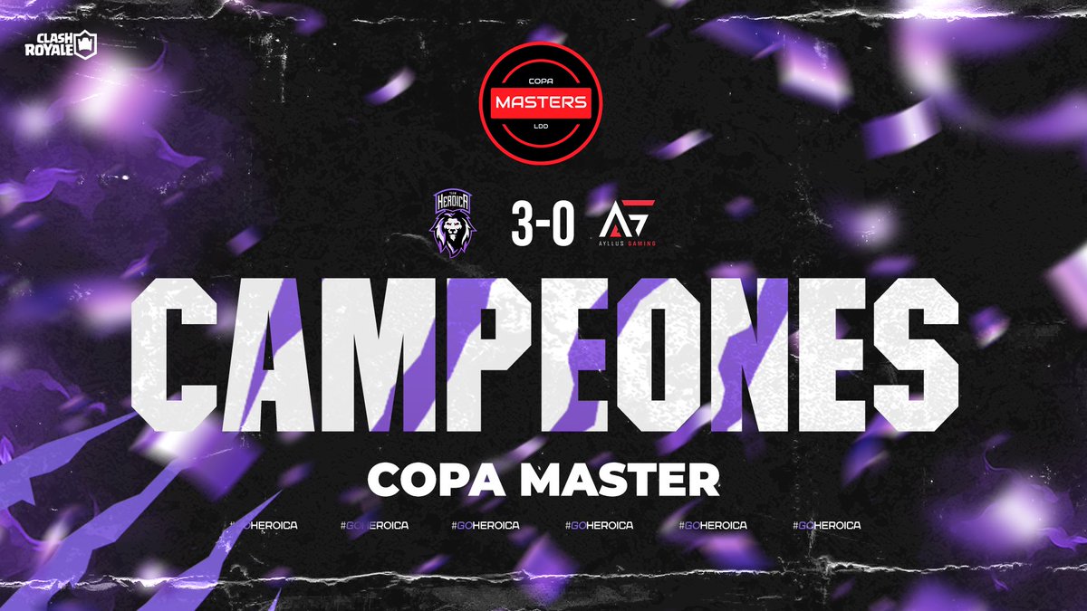 Team Heroica (@heroica_team) on Twitter photo #CR | ๐ฅCAMPEONES๐ฅ
Esta noche obtuvimos nuestro primer campeonato nacional gracias a las garras de todos los jugadores y a la primer ceo femenina en consagrarse <a href="/THBebecita/">๐๐ทโค๏ธ๐ฑ๐๐๐๐๐๐๐</a>. Gracias a los que nos apoyaron.
๐: <a href="/CopaMastersLDD/">COPA MASTERS LDD ๐ต๐ช</a>
๐๏ธ: <a href="/AyllusGaming/">Ayllus Gaming</a>
๐ฏ: 3-0
#WeAreTHeLions ๐ฆ #CR | ๐ฅCAMPEONES๐ฅ
Esta noche obtuvimos nuestro primer campeonato nacional gracias a las garras de todos los jugadores y a la primer ceo femenina en consagrarse <a href="/THBebecita/">๐๐ทโค๏ธ๐ฑ๐๐๐๐๐๐๐</a>. Gracias a los que nos apoyaron.
๐: <a href="/CopaMastersLDD/">COPA MASTERS LDD ๐ต๐ช</a>
๐๏ธ: <a href="/AyllusGaming/">Ayllus Gaming</a>
๐ฏ: 3-0
#WeAreTHeLions ๐ฆ