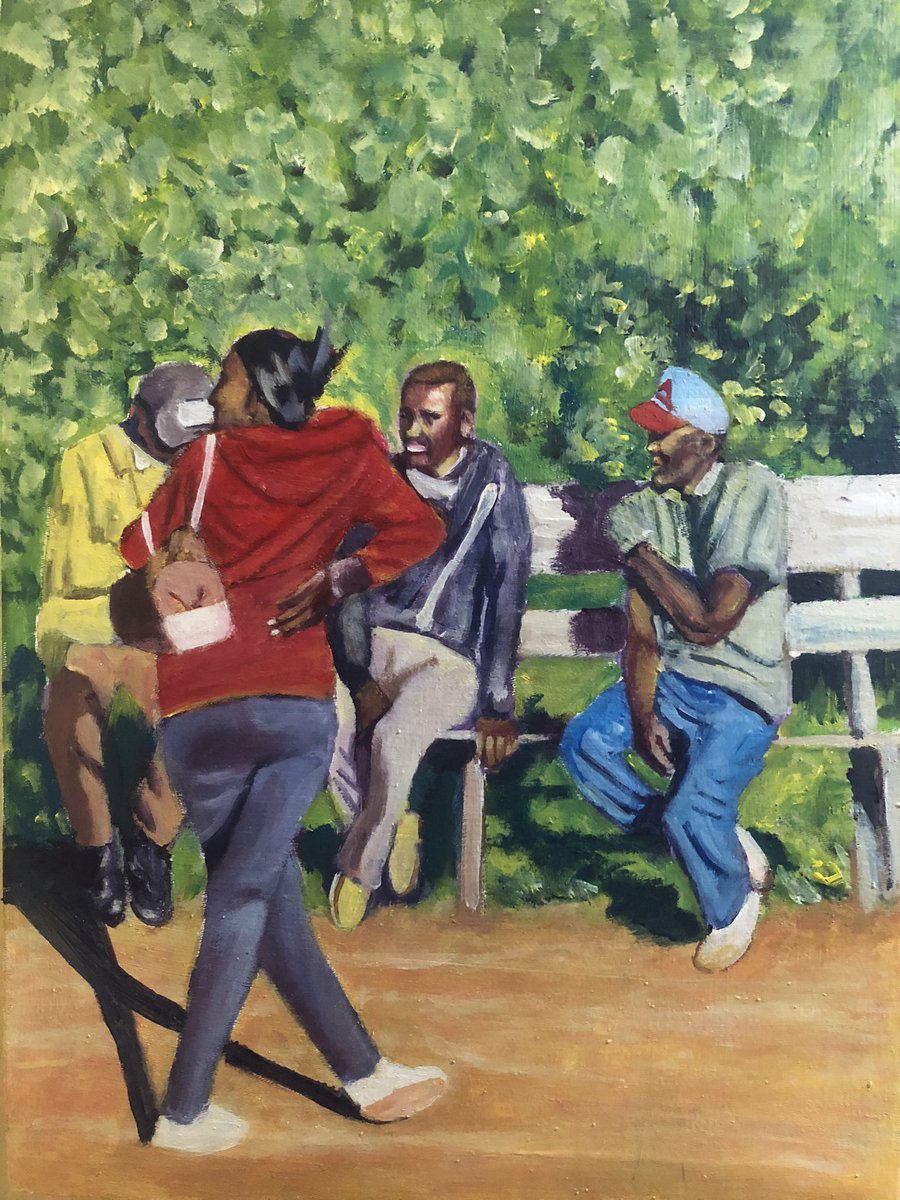4ratemorobert1's tweet photo. Basking ☀️🌞.
#art #artist #painting #acrylicpaint #canvas #brush #reality #dalilylife #painter #artistry #artistic #talent #passion #selfthaught #artistsplatform #selfpromotion #people #nature #followformore #newposteveryday #love #artafrica #painting #artafrica https://t.co/dZPf0tr7ui