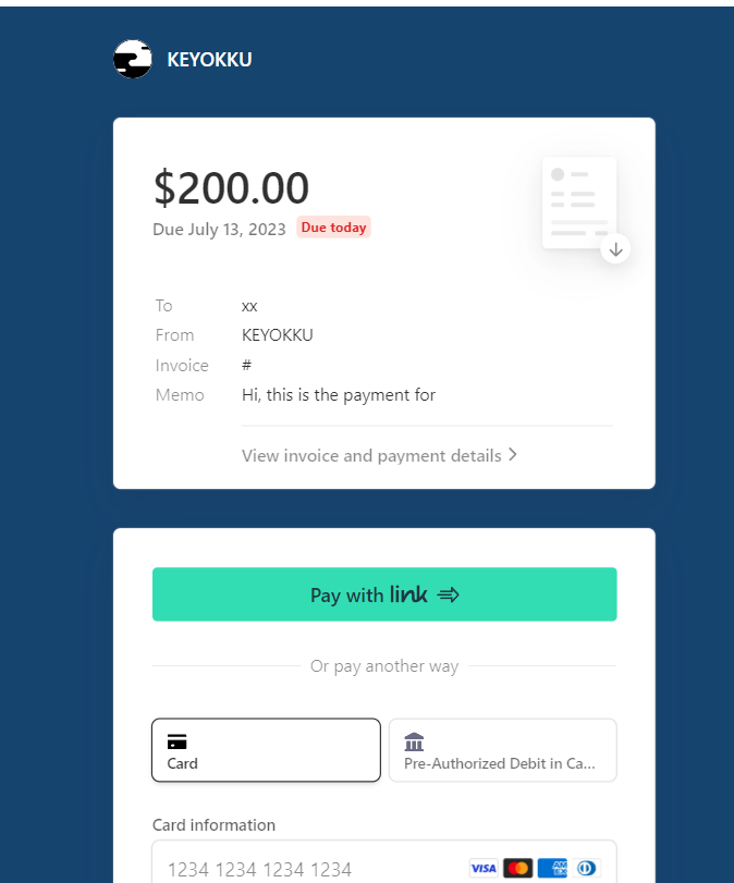 keyokku's tweet image. ✨brief summary of STRIPE✨

a viable (and popular you just didn't know it) payment processor alternative over P@yPal for vtubers, artists, creators, businesses, clients

✨ STRIPE ✨

- client pays globally by credit card / debit card and even other options such as Apple Pay,…