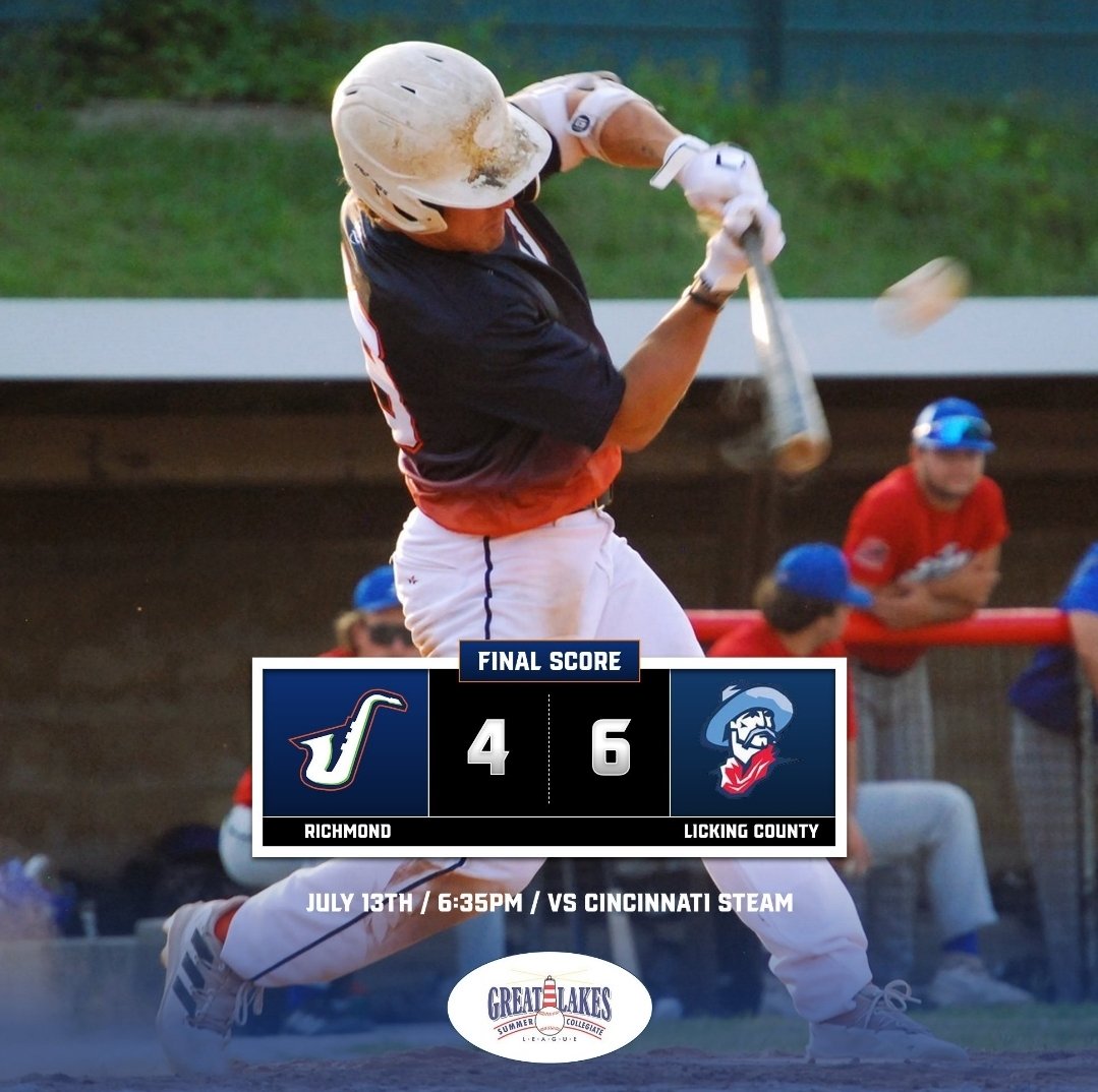Wednesday Night the Jazz drop the home game to the Settlers by a final of 6-4.

The Jazz will play Thursday July 13th 6:35pm at home against the Cincinnati Steam.