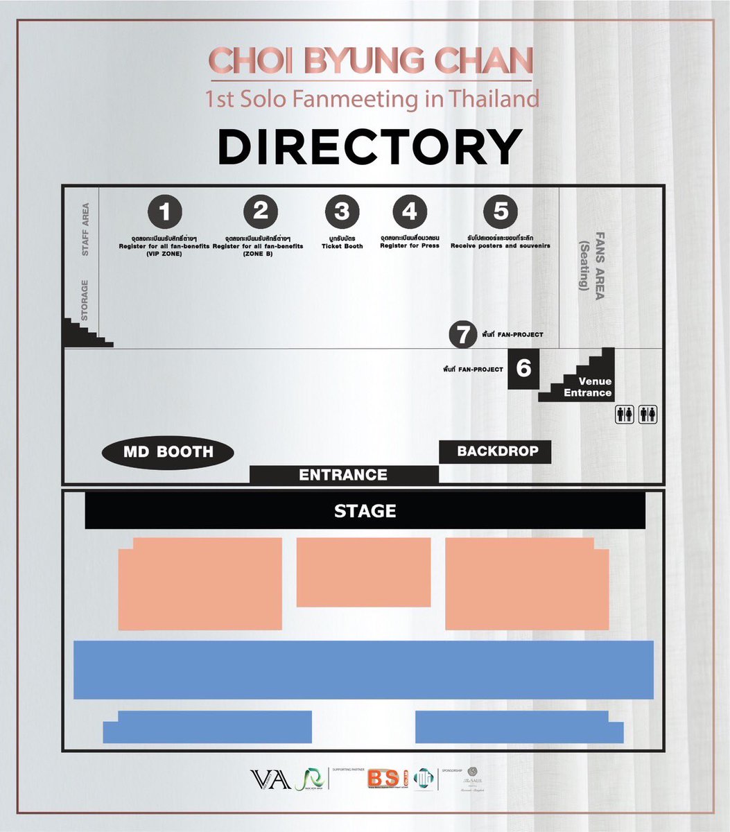 จุดรับบัตร และ จุดลงทะเบียนรับสิทธิ์ต่างๆภายในงานค่ะ😊

#ByungChan1stFanmeetinginBKK
#raiseintermedia #최병찬 #BYUNGCHAN #บยองชาน
