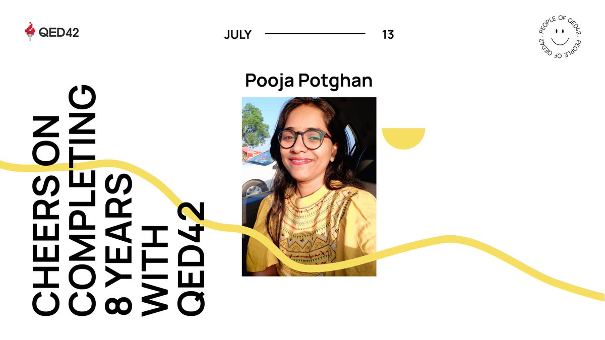 🥳Celebrating 8 years of growth, learning and success at <a href="/qed42/">QED42</a>. Grateful for the opportunities and experiences that have shaped my career and thank you to everyone who has been part of this incredible journey. Here’s to the next chapter!
#WorkAnniversary
#QED42
#PeopleofQED42