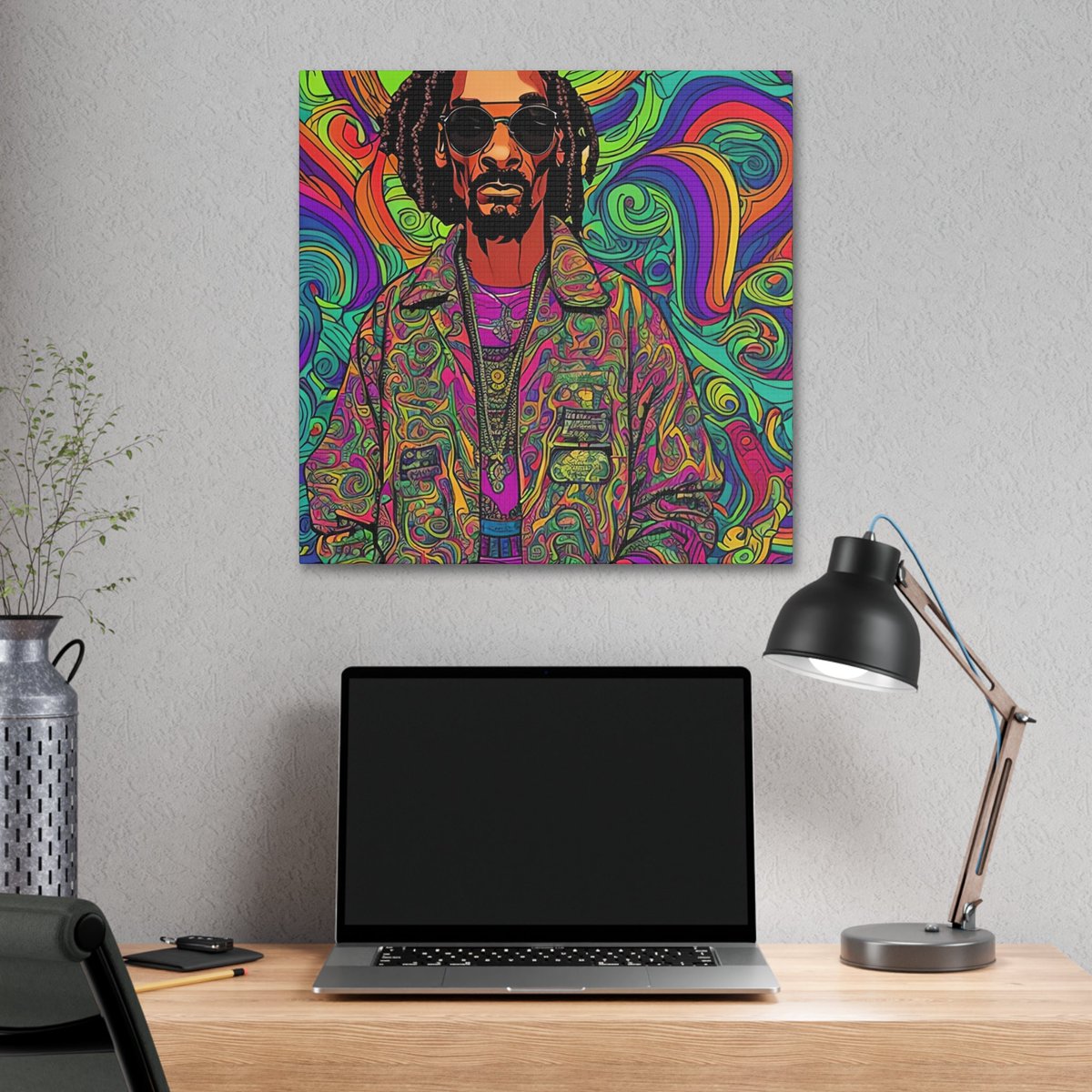 PixelPug_NFT's tweet photo. Excited to share the latest addition to my #etsy shop: Playful and Psychedelic Scene | Psychedelic Version of Snoop Dogg | Iconic Contributions to the Rap Industry | Rap Art Décor https://t.co/Z5C8DnEDH1 #collage #polyester #snoopdog #masterpdf https://t.co/cv0sqhLmbU