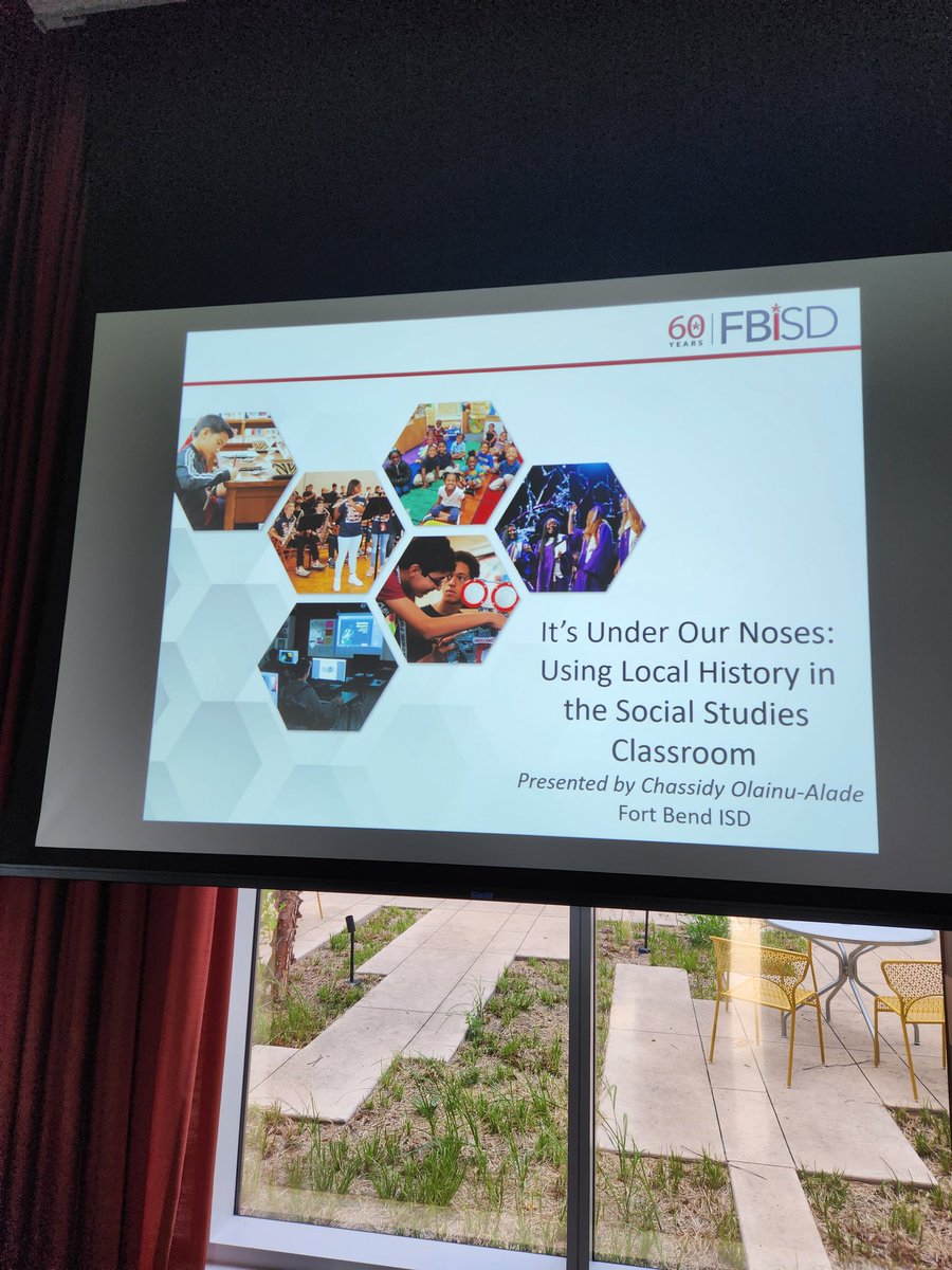 Day 3 of #HISDEthnicStudies 2023 Summer Institute <a href="/ChasAlade/">Chassidy Olainu-Alade</a> came to teach us about <a href="/FortBendISD/">Fort Bend ISD</a> preservation of the Sugerland 95 convict leasing gravesite to use as local history. <a href="/HoustonISD/">Houston ISD</a> <a href="/HISDSocStudies/">HISDSecondarySocialStudies</a> @GlasscockSchool <a href="/RiceUniversity/">Rice University</a> <a href="/librarycongress/">Library of Congress</a>