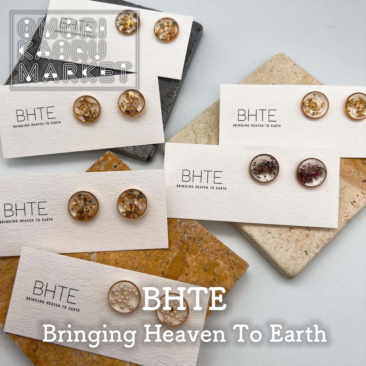club_omori's tweet photo. 【出店者情報】BHTE
男性作家による天然石や変わった素材やパーツ、樹脂加工したものを使ったユニークなハンドメイドアクセサリーです。
ユニセックス仕様なメガネコードやオリジナルTシャツやブレスレッドなどあります！
マーケット限定商品もあるので、ふらっと覗きに来てください！ https://t.co/uvMtK3GdpR