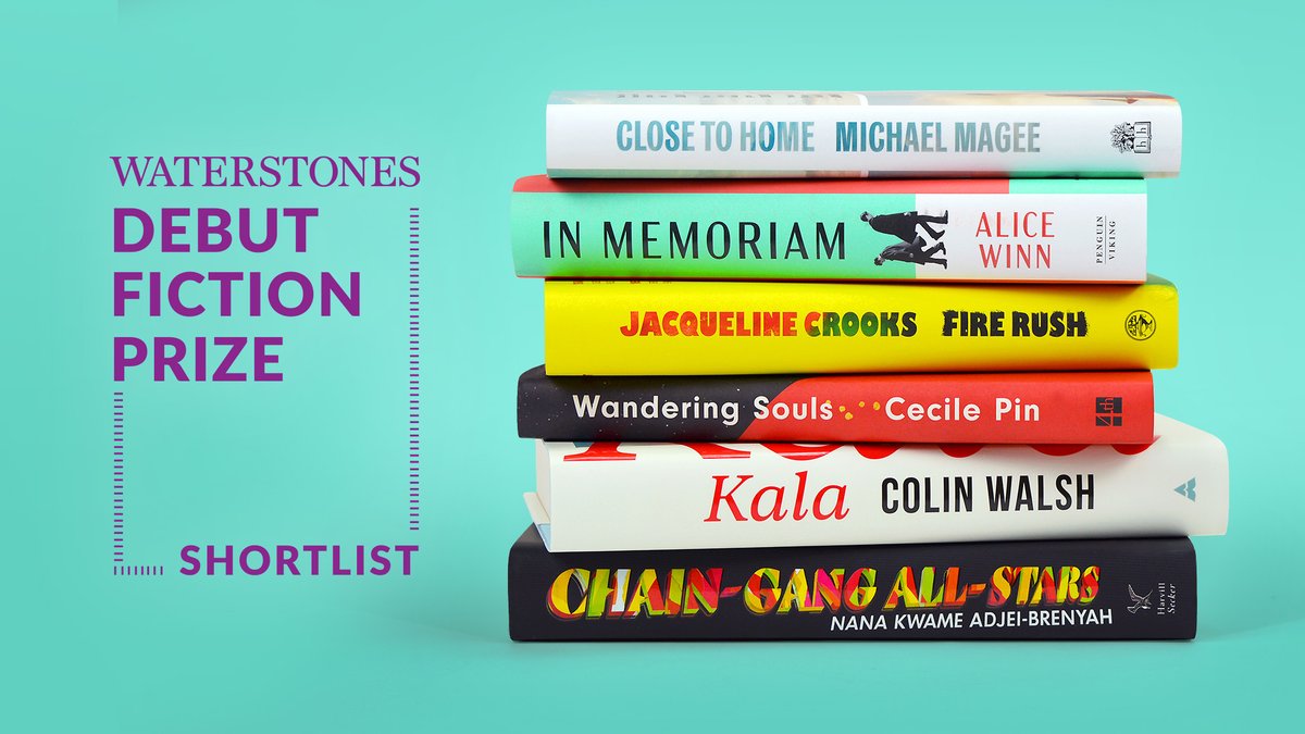Waterstones's tweet image. The Waterstones Debut Fiction Prize 2023 shortlist is here! Chosen by our booksellers, these are the six debut novels that have excited them most, representing the best of the future of fiction. 
Discover them all here: bit.ly/WDFP23
#WDFP