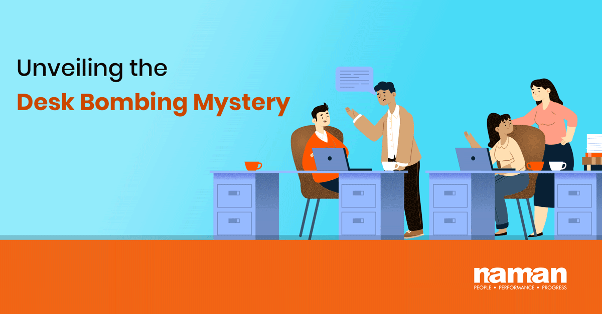 Caught off guard by unplanned #conversations or unexpected desk visits? Welcome to the world of #Deskbombing. Today’s blog explores insights from real-life #employees' experiences on how they view and handle desk bombing situations. Read the blog for more: bit.ly/3NIgDy8