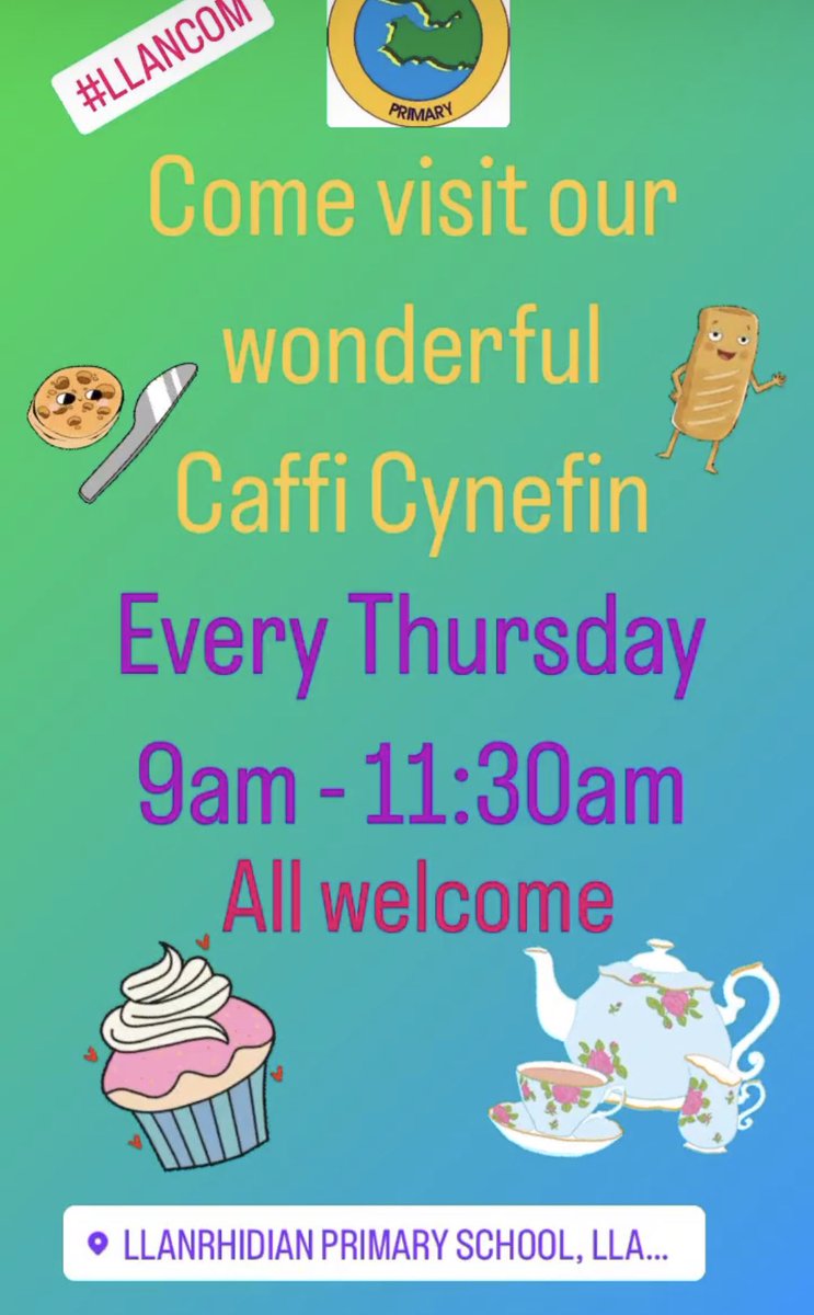 llanrhidianp's tweet photo. We are busy getting ready for our customers. Bring someone along to our friendly caffi run by our fabulous pupils. We only have just two more this term so please come and join us for a cuppa, a chat and a treat! #Llancom https://t.co/R02nwTOSVg