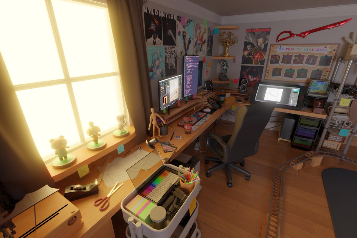 stars_a2's tweet photo. I was working on this showcase for a while, It's not finished but I hope you guys can try it and lmk what you think. Also It's a bit laggy so sry abt that. (The images are renders btw)
#robloxart #RobloxDev 

here is the link: https://t.co/FWbAW9rEp9 https://t.co/5DNbUbjHLF