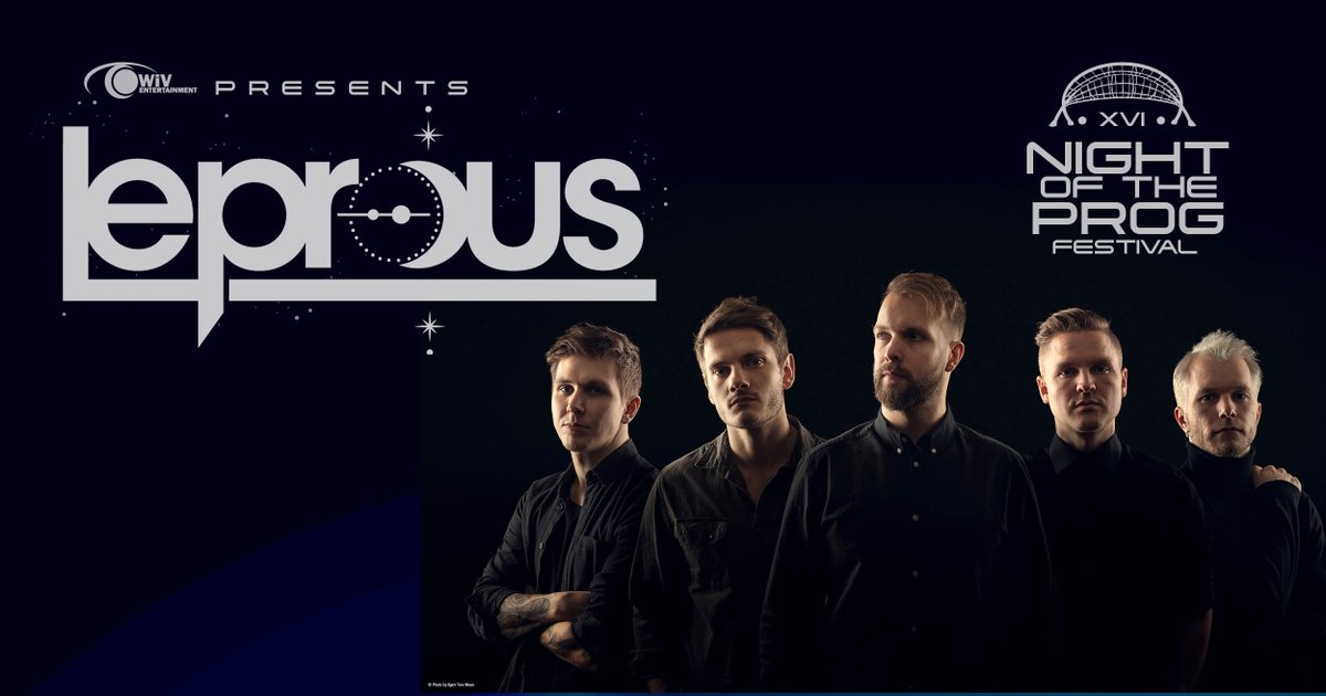 NightOfTheProg's tweet image. NIGHT OF THE PROG 2023
The Festival concludes on Sunday with LEPROUS, on state at 9.30pm after SOEN. 
@leprousband @insideouteu @soenmusic #nightoftheprog
