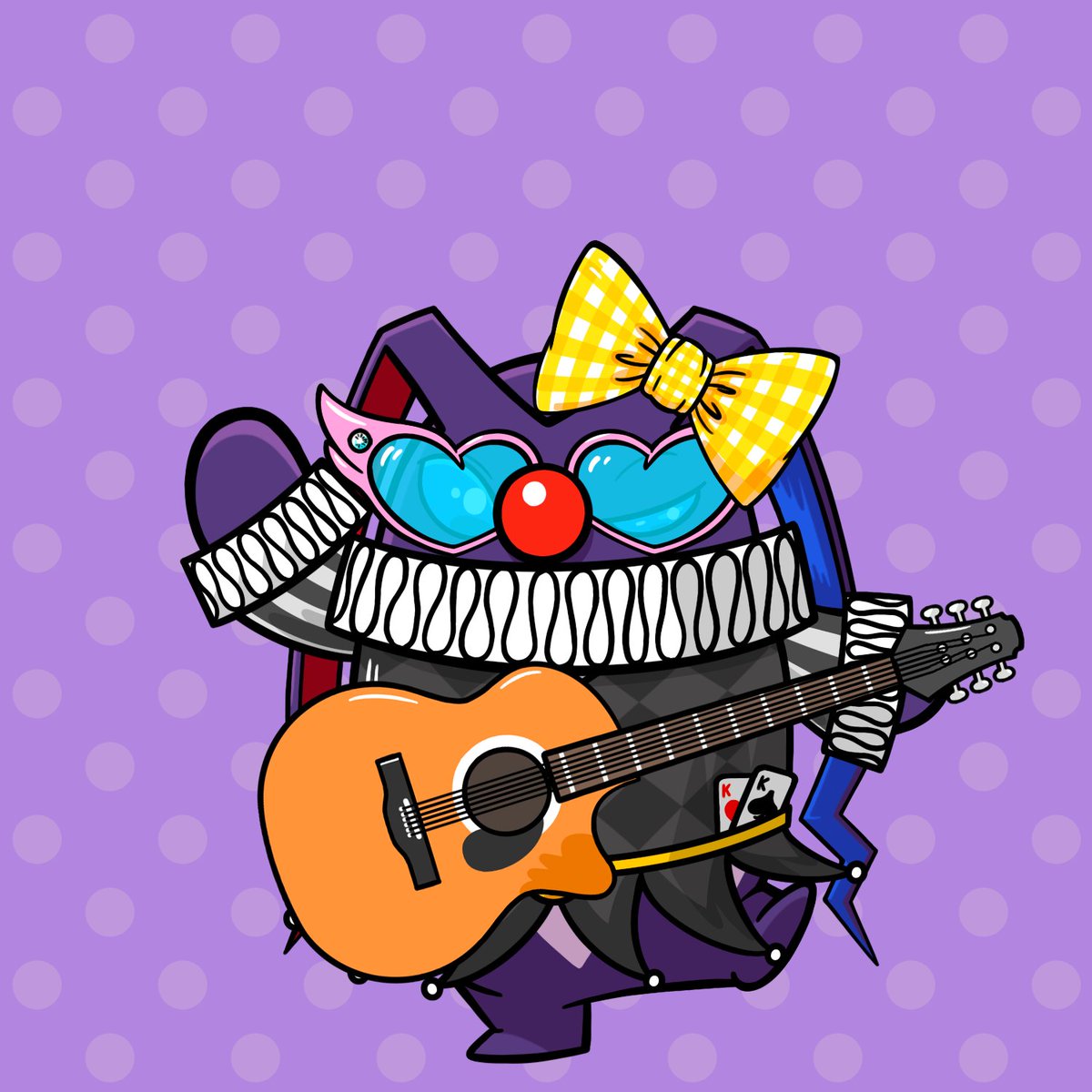 sneak peek...🤡🎸

#BubblyoN #ティオ