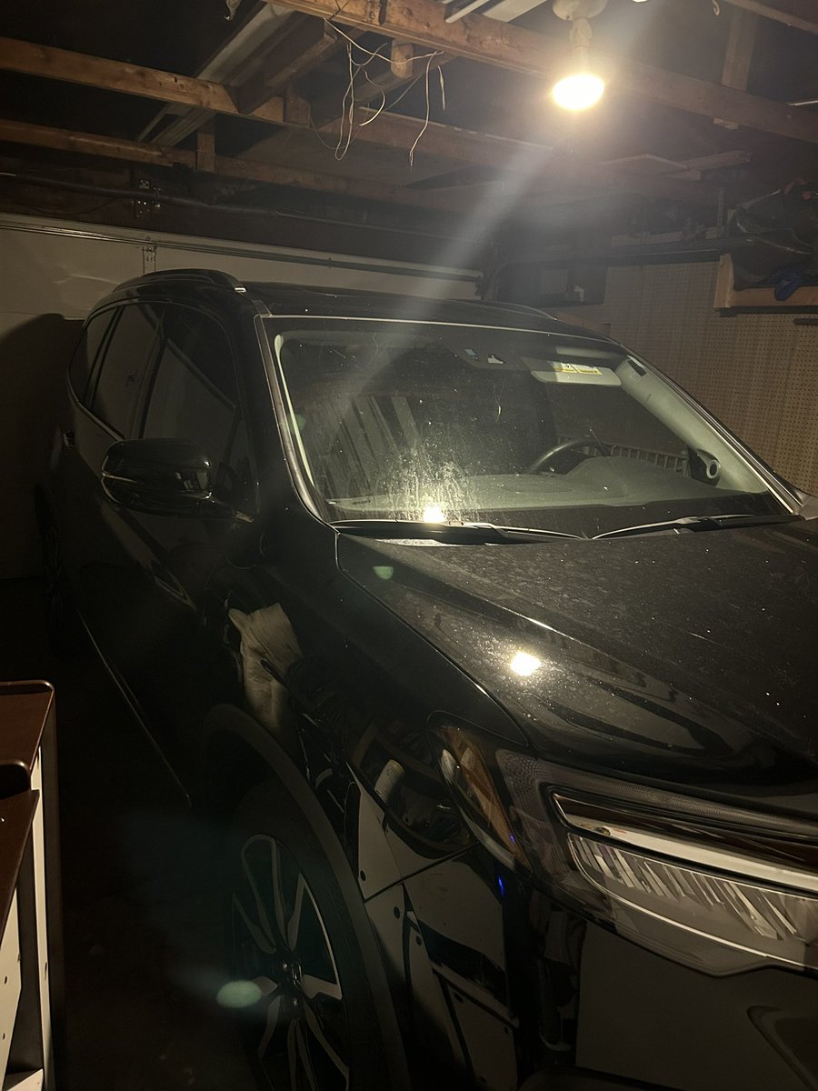 Tsmiffe's tweet photo. Tis tight, but I actually can pull my vehicle in the garage now…tee hee, fancy sauce! :) https://t.co/P3l9db6Dbg