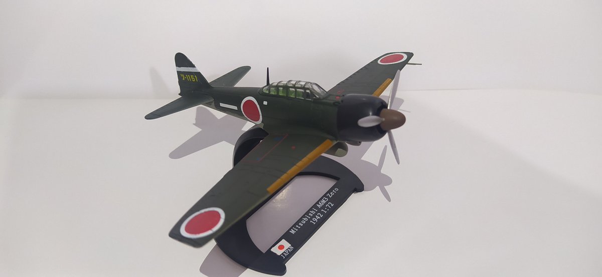 DclxviMarko's tweet photo. Mitsubishi A6M3 Zero
Salvat/Luppa
1/72

#diecas
#scalemodels
#Zero
#WW2 https://t.co/XxDxYuBt7r