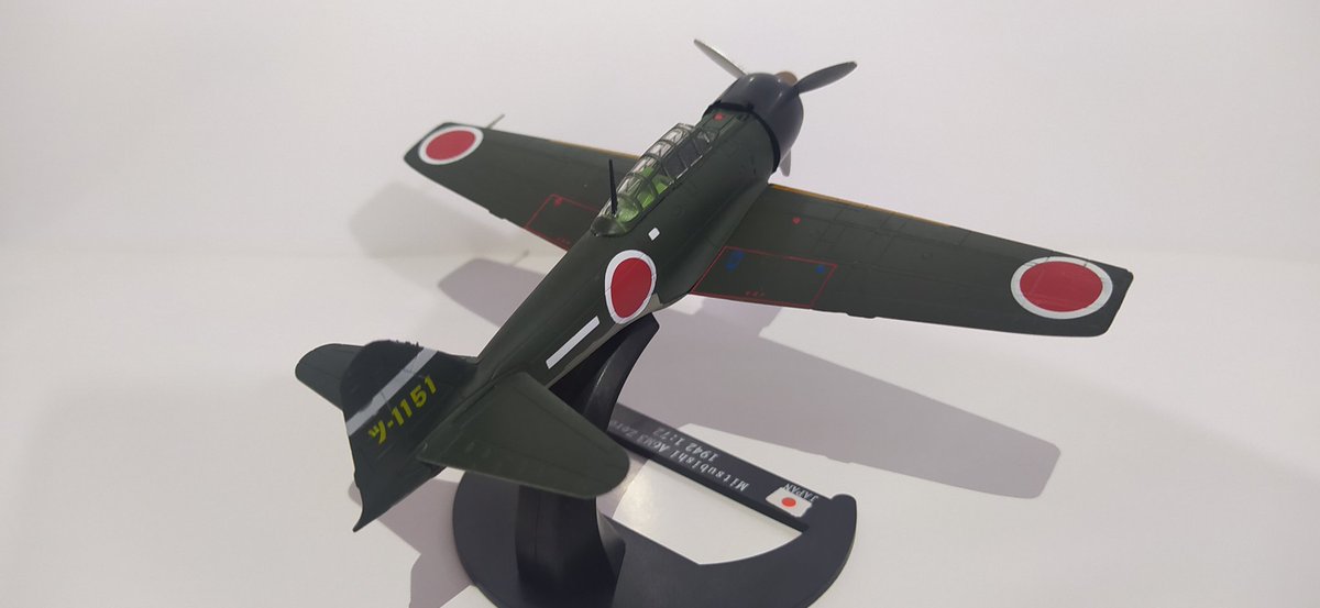 DclxviMarko's tweet photo. Mitsubishi A6M3 Zero
Salvat/Luppa
1/72

#diecas
#scalemodels
#Zero
#WW2 https://t.co/XxDxYuBt7r