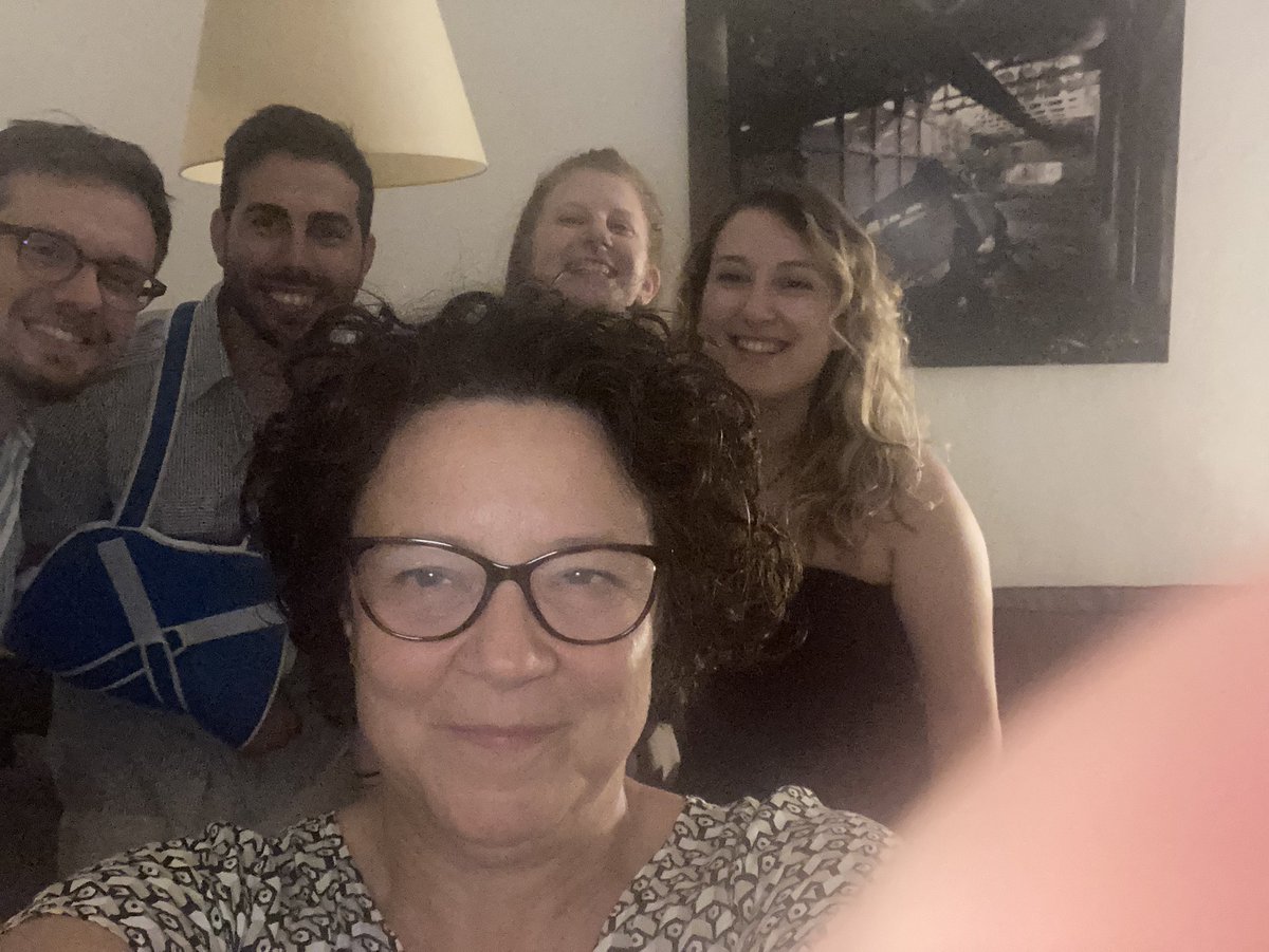 fabri_mealli's tweet photo. So nice to be with you guys @FalcoBargagli @LisaBraito @GiulioGrossi @veraballe1 chatting on  #Causalinference and life! https://t.co/9TAN54ofDK