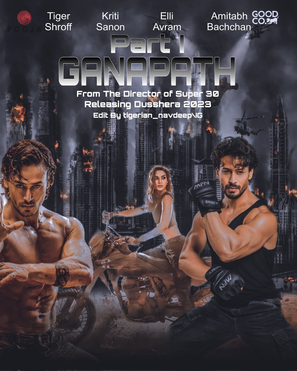 singhnavdeep622's tweet photo. 99 Days to #Ganapath
#tigershroff

@iTIGERSHROFF @AyeshaShroff @KJShroff @bindasbhidu @TeamTIGERSHROFF https://t.co/eRwoKtgw6y