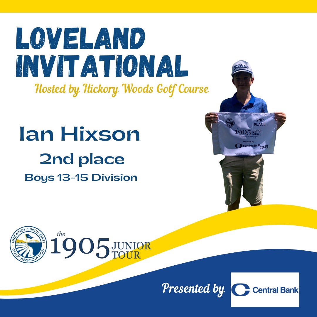 GCGA's tweet photo. Congratulations to the boys' division top finishers of the Loveland Invitational!
16-18
🥇 Ryan Ashby
🥈 Anthony Moran
13-15
🥇 Reed Young
🥈 Ian Hixson
Full results at https://t.co/2Cqqkx9hTX https://t.co/Nl6eFZSTCI