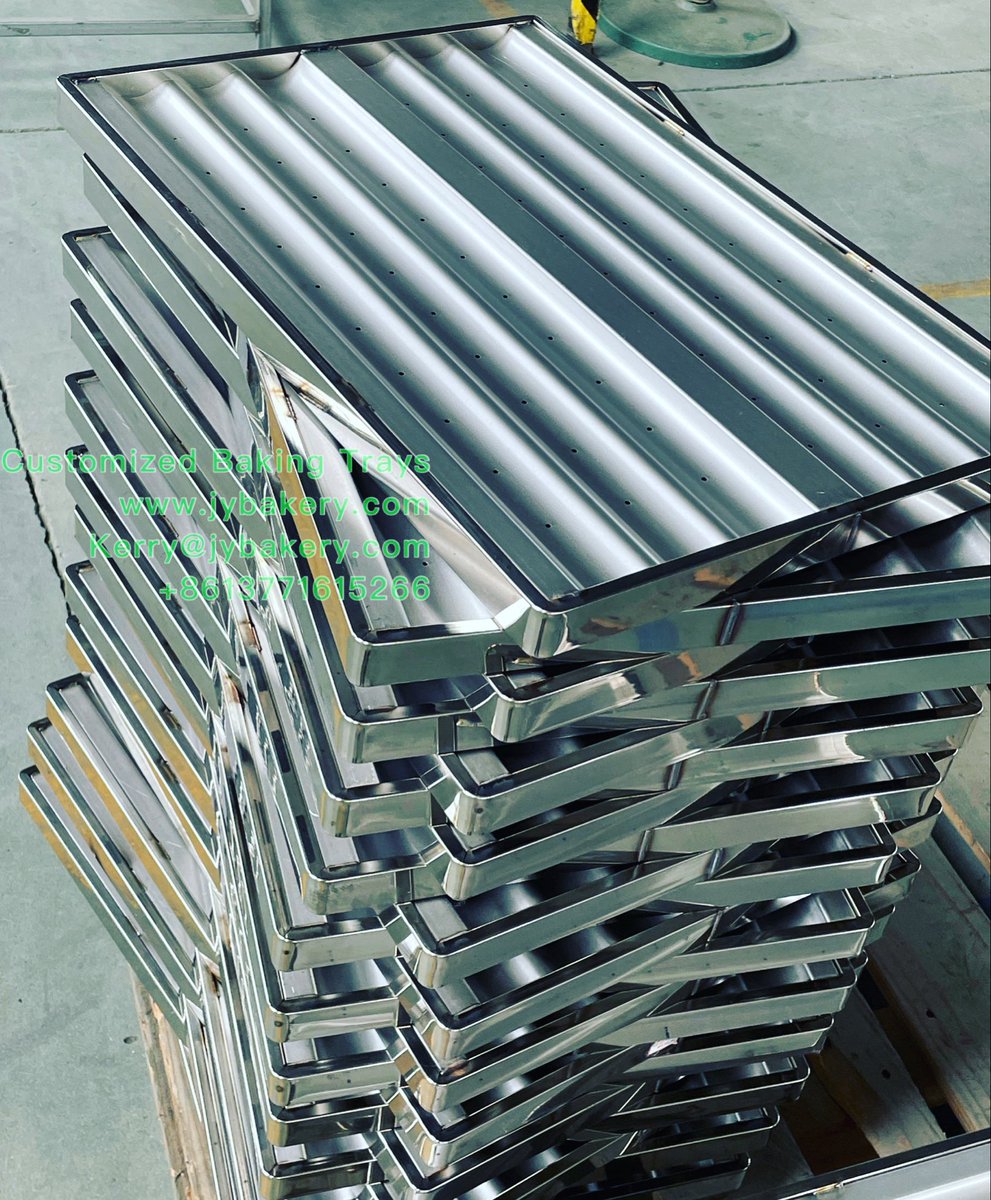 bakewaremill's tweet image. long loaf baking mold #cakemold #bakingtrays #longbread #longbuns #bakingmold #bakewareset #snacks #confectionery #frenchbuns #baguettetrays #bakery #longloaf #loafbread #loaftins #bakers #chef #jybakery #fabrications #deepdrawingpressed #metalworks