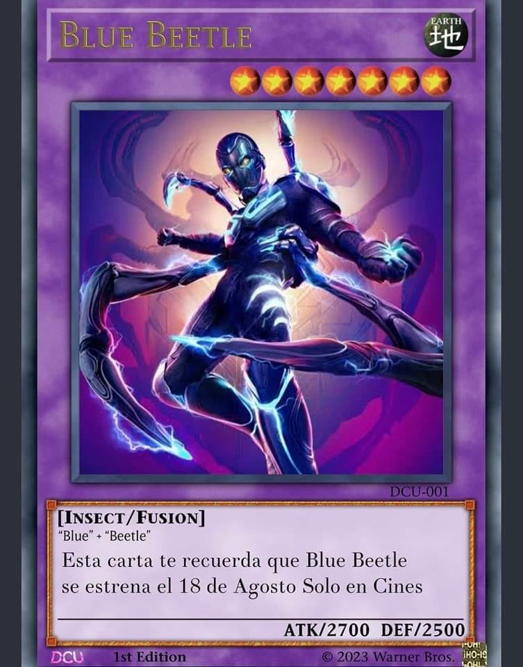 DCEUMX's tweet photo. Dejen sus mejores campañas de marketing de #BlueBeetle 👇🤣
#Escarabajoteate #BlueBeetleBattalion https://t.co/VQo5xHBi6I