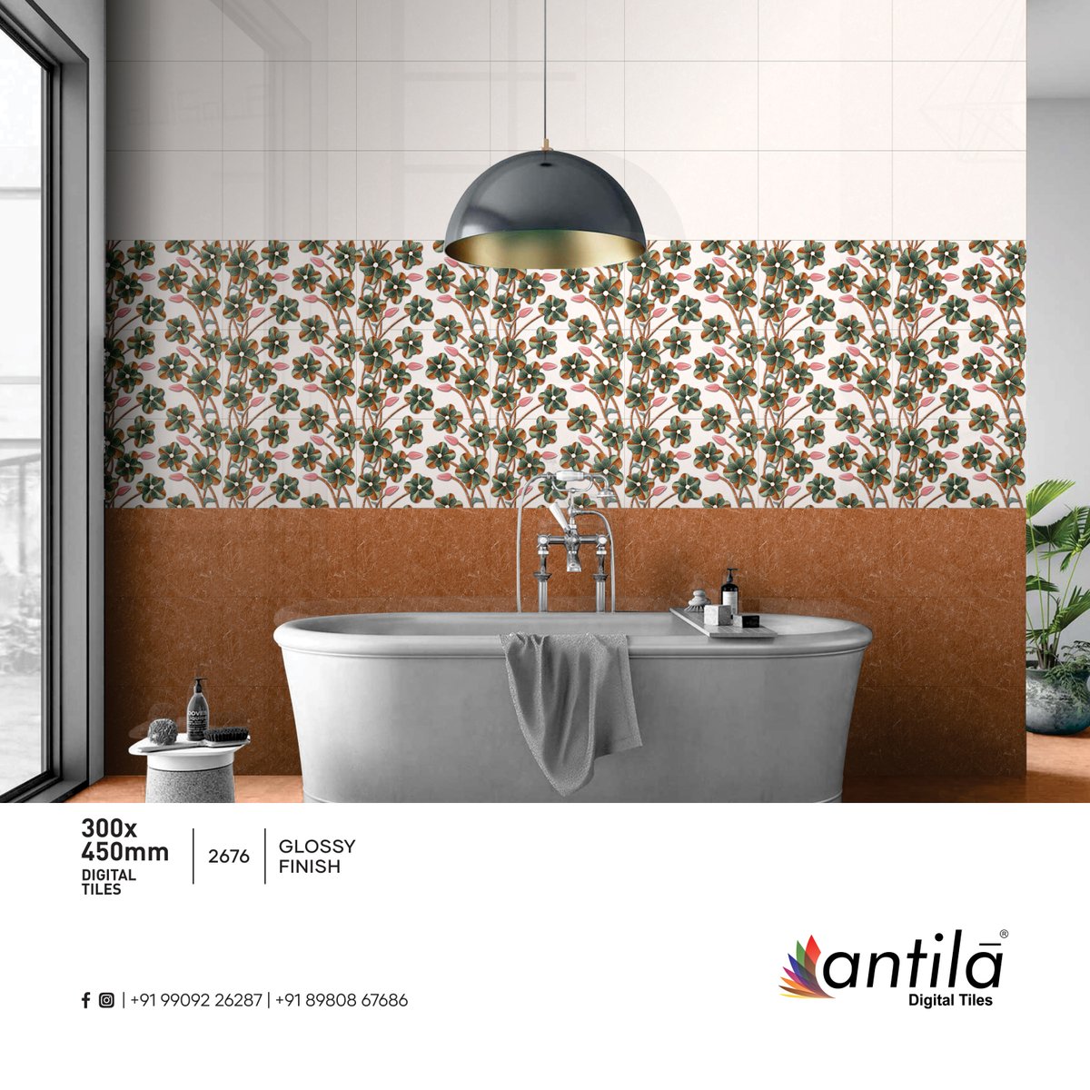 Antilaceramic's tweet photo. DIGITAL TILES
300x450mm
Customer care: +91 99092 26287 | +91 89808 67686
Website: https://t.co/CQq7xIohlf
•
#antila #antilaceramic #antilatiles #walltiles #waterproof #digitaltiles #walltilesdesign #tiles #tilesdesign #decortiles #interiordesign #homedecor #walldecor https://t.co/e8SD5FHwFs