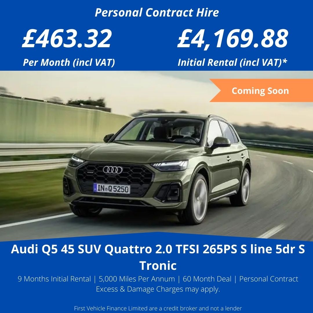 FVFltd's tweet photo. Audi Q5 Special Offer
https://t.co/m09mVoS2mm

Click the link in our bio, DM or call us on 01293 456100 for more information
* Images for illustrative purposes only
** Price correct at time of posting

#audi #q5 #audicars #audiforlife #cargram #cargramm #car #cars #leasing https://t.co/llfM4FC6c4