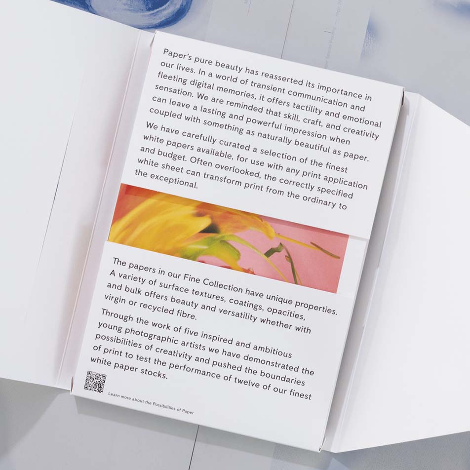 We printed <a href="/GFSmithpapers/">GF Smith</a> #PossibilitiesofPaper – Accent Recycled promotion designed by <a href="/made_thought/">Made Thought</a> 

Digital and lithographic print showcase the papers capabilities, with integrated specials PMS 802 and <a href="/Foilco/">Foilco</a> Prism gold foil.

Photographed by Tian Khee Siong.