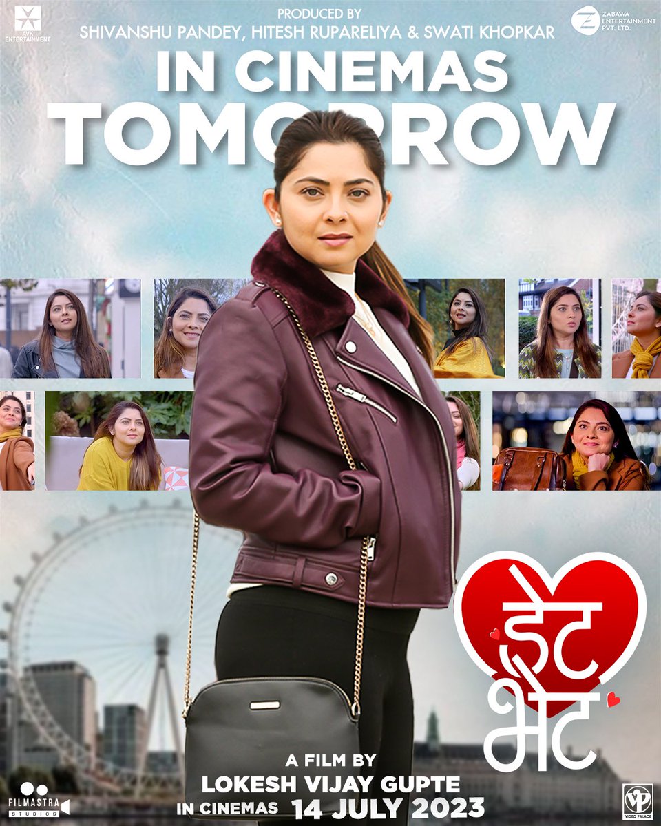 meSonalee's tweet photo. आपली story आपोआप घडत नसते
ती घडवावी लागते … ✍🏻 📑 

'डेटभेट' उद्यापासून तुमच्या जवळच्या सिनेमागृहात 

तिकीट बुक करा👇🏻
https://t.co/IcvF1pEXz3

'डेटभेट' १४ जुलै पासून तुमच्या जवळच्या सिनेमागृहात

#1DayToGo
#DateBhet #DateBhetOn14July 
#sonaleekulkarni #incinemas TOMORROW #outsoon https://t.co/gGpfZigoN3
