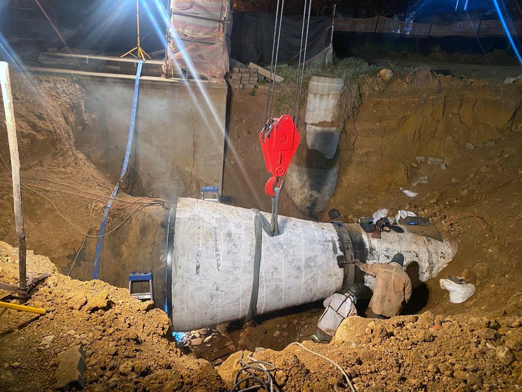 Rand_Water's tweet photo. #RandWater #PlannedMaintenance #A19Pipeline #B14Pipeline #RW120YearsofExcellence #WaterSustainability

[UPDATE]
Status at 06:00 on 13/07/2023

Teams have worked diligently throughout the night. Zwartkopjes pumping station has commenced pumping to Yeoville and Meredale reservoirs. https://t.co/yMSWlHSjnY