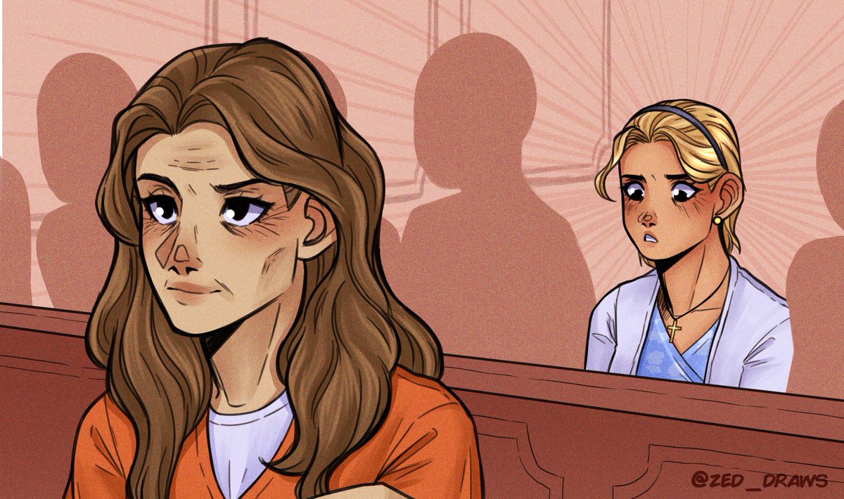 "could've gone my whole life without seeing someone die... if it wasn't for her"

[ art by: <a href="/zed_draws/">zed</a> ]