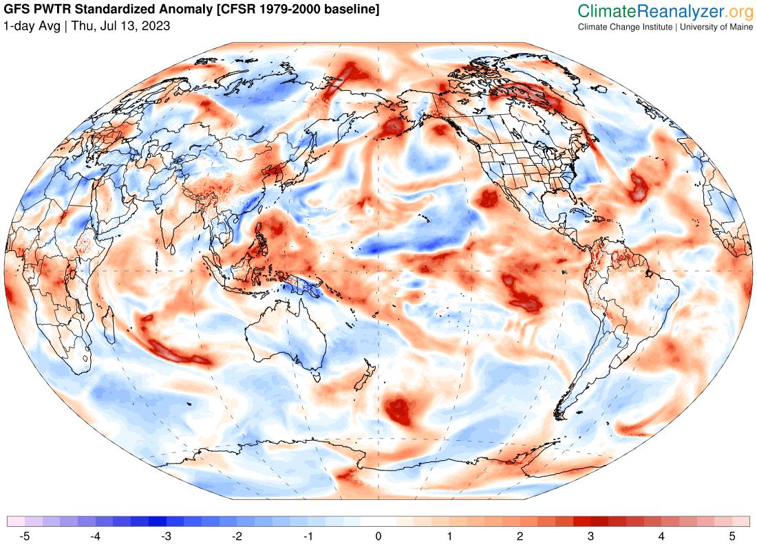 Arturoleo2009's tweet photo. Por más que queramos que esto sea normal, pues la verdad es que la temperatura en mundo es demasiado alto, y creo que por más que nos empeñemos en que pueda bajar la temperatura del mar como la del ambiente, pues vamos a un camino que estás Anomalías cada día van en aumento. https://t.co/mfaXcsnz0Q