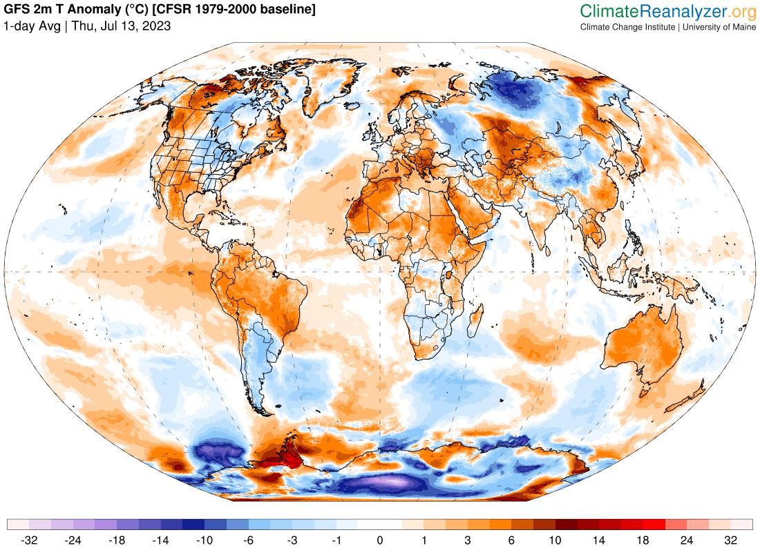 Arturoleo2009's tweet photo. Por más que queramos que esto sea normal, pues la verdad es que la temperatura en mundo es demasiado alto, y creo que por más que nos empeñemos en que pueda bajar la temperatura del mar como la del ambiente, pues vamos a un camino que estás Anomalías cada día van en aumento. https://t.co/mfaXcsnz0Q